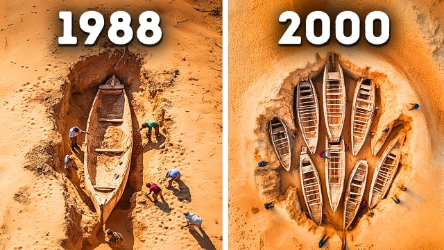 Des scientifiques ont découvert des bateaux enterrés sous terre plus anciens que les pyramides