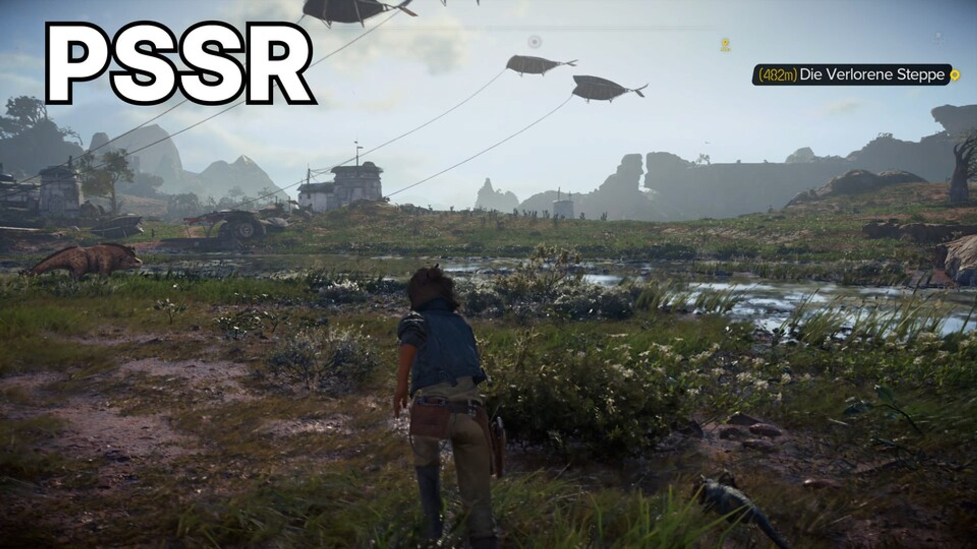 ⁣PSSR auf der PS5 Pro versus FSR auf der Standard-PS5