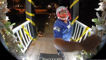 Trick-or-treating takes a spooky turn as Michael Myers decides to answer the door