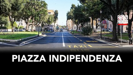 Piazza Indipendenza, il nuovo look non soddisfa