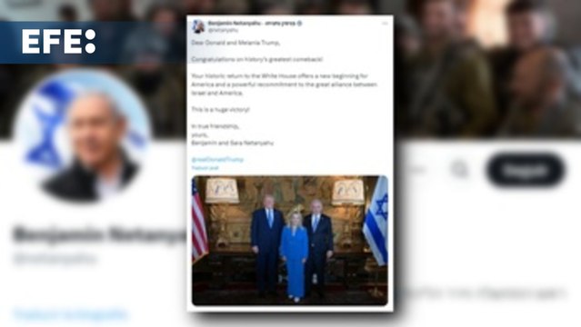 Mandatarios felicitan en redes sociales a Trump por su victorial, a un paso de que sea declarada