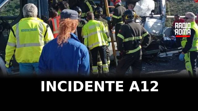 Incidente A12, un morto e otto feriti