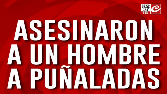 Discusión y muerte: fue asesinado a puñaladas por un barrabrava