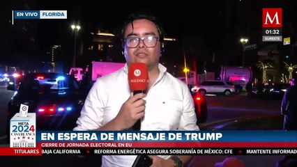 Expectativa en Palm Beach por pronunciamiento de Trump ante resultados
