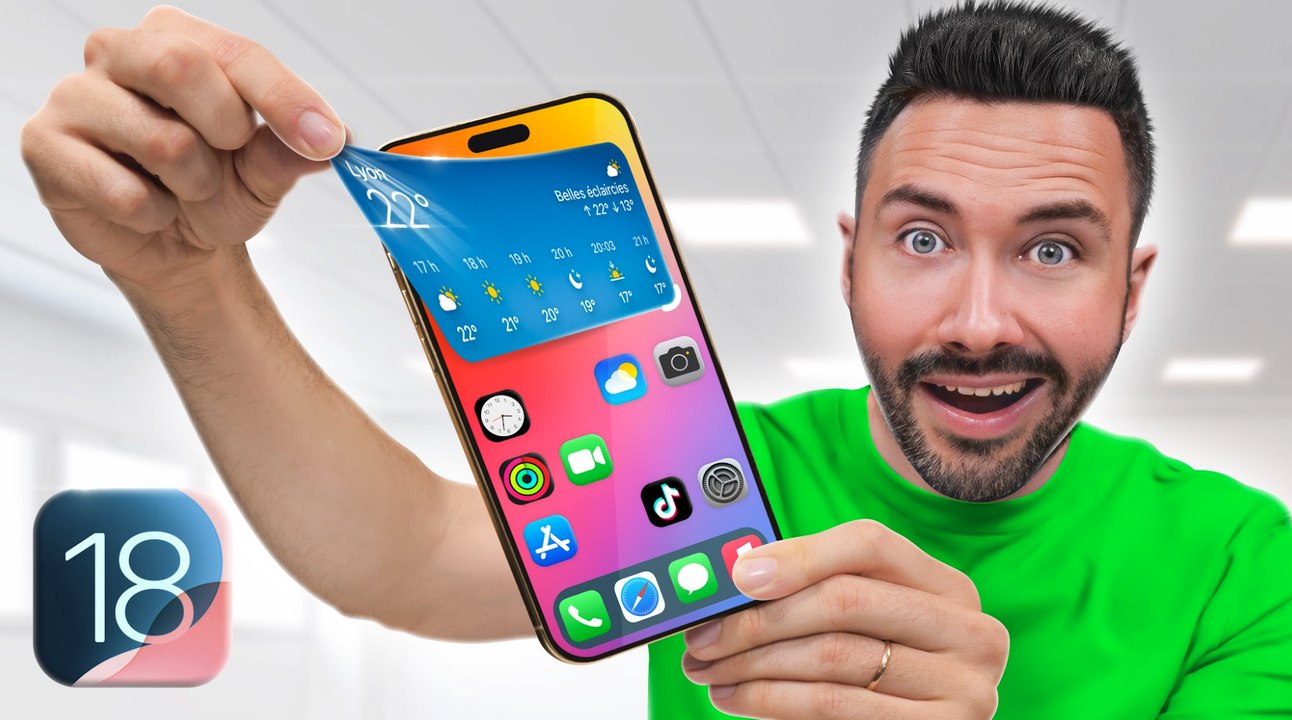 iOS 18 est disponible : les 10 grosses nouveautés !