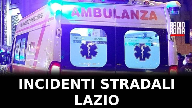 Nel Lazio aumentano gli incidenti, 339 morti in strada