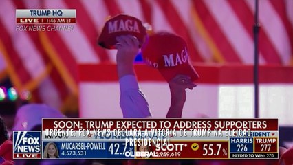 URGENTE: Fox News declara a vitória de Trump na eleição presidencial