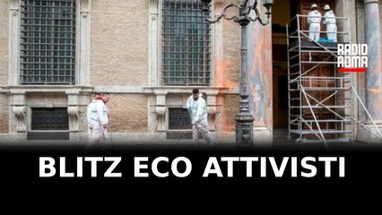 Blitz eco attivisti al Senato, danni per 40 mila euro