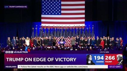 US election_ Donald Trump declares victory