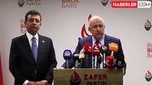 İmamoğlu ile ortak basın toplantısına Özdağ'ın sitemi damga vurdu