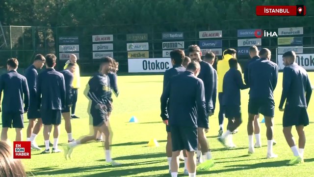 Fenerbahçe, AZ Alkmaar maçının hazırlıklarını noktaladı