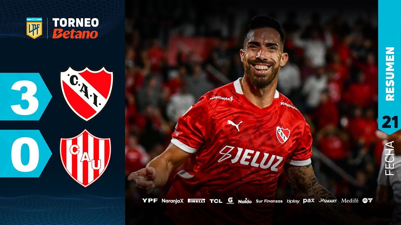Independiente vs Unión (3-0) | LPF 2024 | Fecha 21