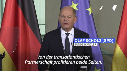 Scholz zu Trump-Sieg: "We’re better off together"