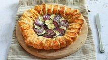 Tarte fleur au saumon : Aussi jolie que gourmande | 750g