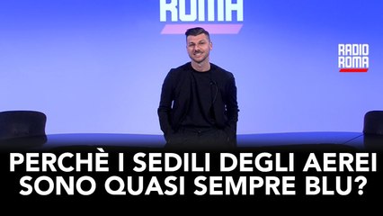 Perché i sedili degli aerei sono quasi sempre blu?