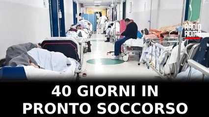 Donna da 40 giorni in Pronto Soccorso a Roma