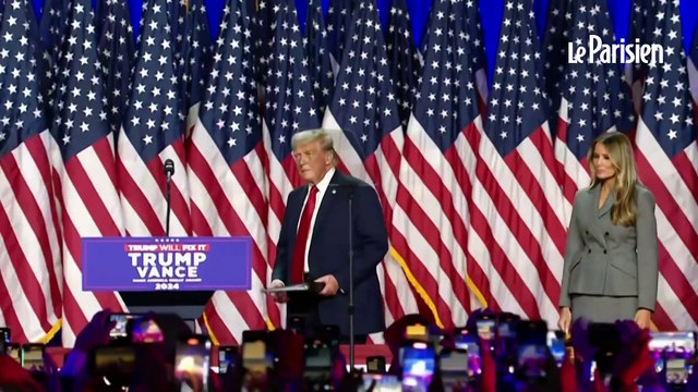 Présidentielle américaine : Donald Trump dithyrambique sur Elon Musk dans son discours de victoire