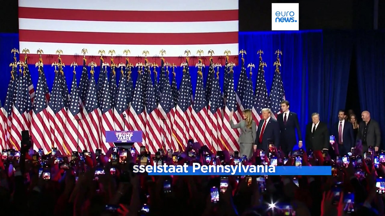 Donald Trump gewinnt die US-Präsidentenwahl - Harris sagt Auftritt ab