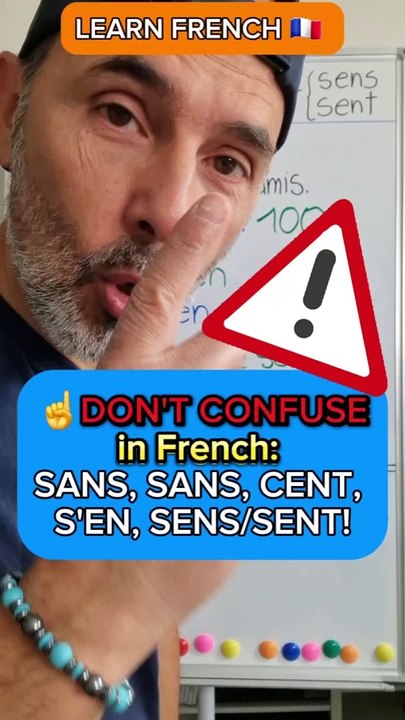 Do not confuse them in French 🇨🇵