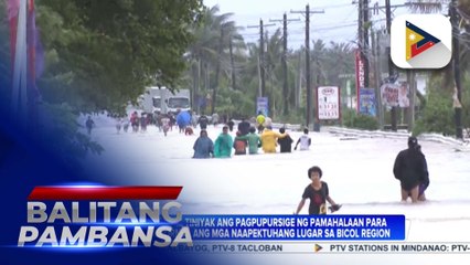 PBBM, pinangunahan ang pamimigay ng tulong sa mga apektadong magsasaka at mangingisda sa Camarines Sur