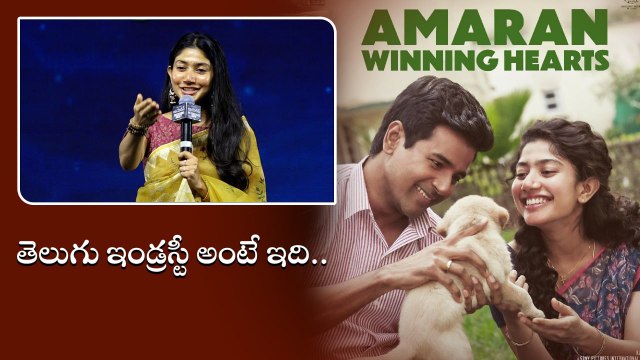 Sai Pallavi : తమిళ సినిమాను తెలుగు వాళ్లు హగ్ చేసుకుని ప్రేమను అందించారు | Filmibeat Telugu