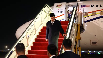 安华抵达北京礼貌拜会习近平，开启中马高层交流新篇章 🇨🇳