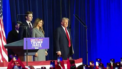 Trump destekçileri zaferi böyle kutladı!