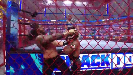 Roman Reigns Vs. Rey Mysterio - Universal Title Hell in a Cell Match