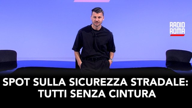 Spot sulla sicurezza stradale: tutti senza cintura, da rifare