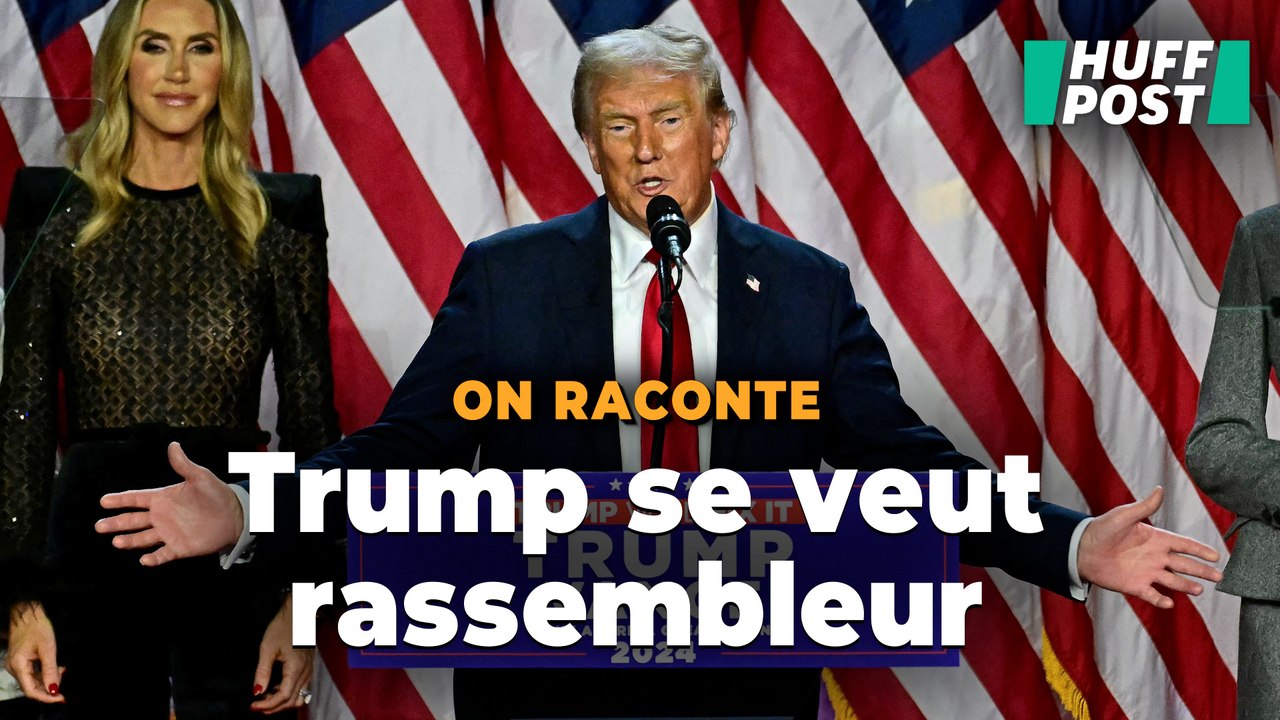 Dans son premier discours, Donald Trump prône l'union