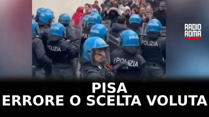 Pisa, manganellate agli studenti: errore o scelta voluta?