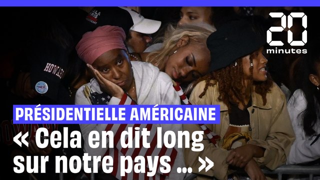 Election américaine 2024 : « Cela en dit long sur notre pays ...» , la déception du camp Harris
