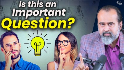 Is this an important question? || Acharya Prashant, with Delhi University (2022)