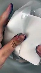 Red dye on Chalk #chalk #chalkasmr #asmr #gymchalk #shorts