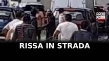 Rissa in strada a Roma, 4 identificati