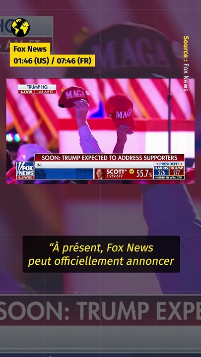 Un à un, les médias américains annoncent la victoire de Trump à la présidentielle