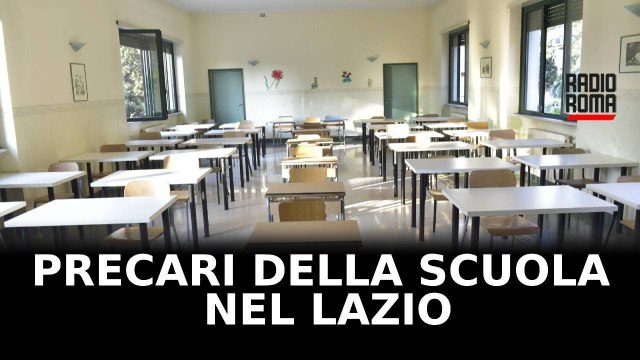 Raddoppia il numero dei precari della scuola nel Lazio. Pantuso: “Situazione molto drammatica”