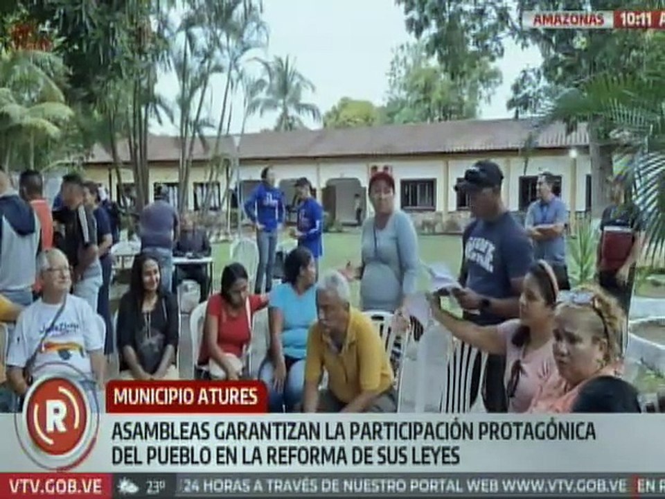 Amazonas | Realizan asamblea sobre la consulta de Justicia de Paz Comunal en el mcpio. Atures