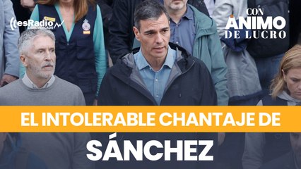 El intolerable chantaje de Sánchez con los muertos de la DANA
