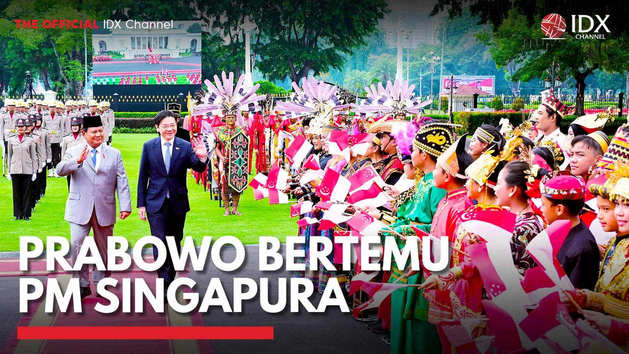 Prabowo Bertemu PM Singapura