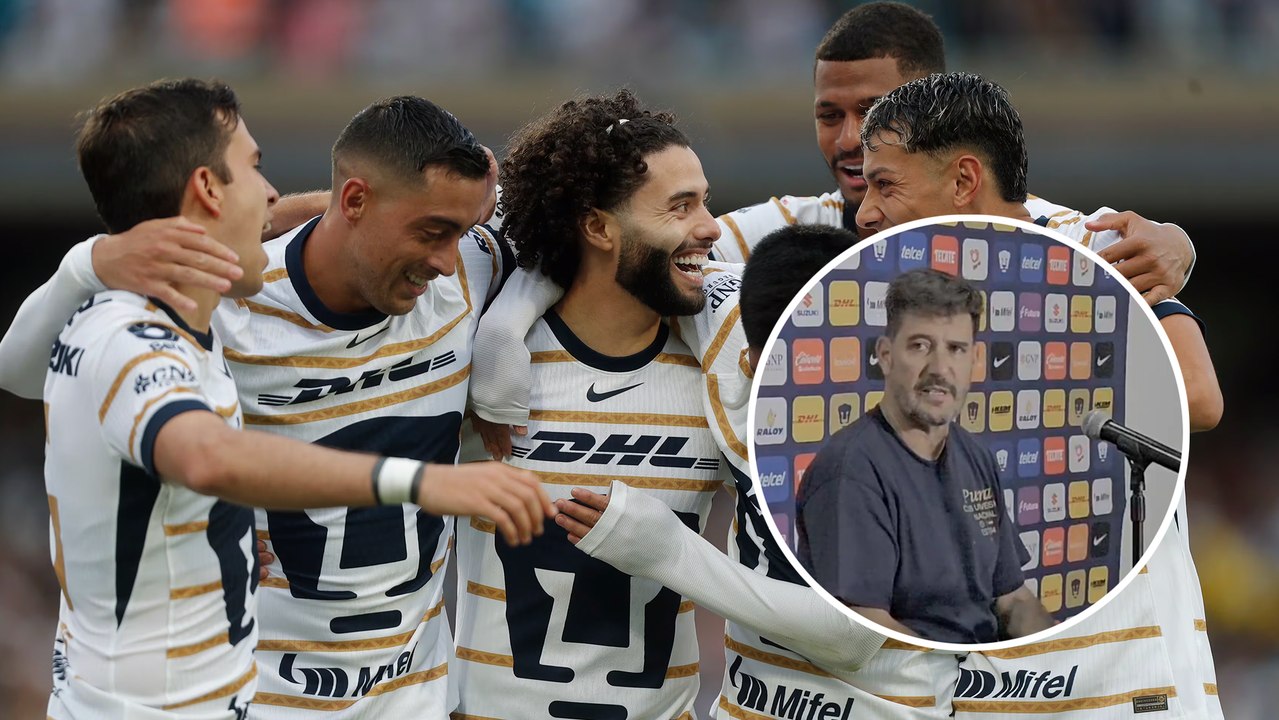 Gustavo Lema orgulloso de Pumas por conseguir la clasificación directa a la Liguilla
