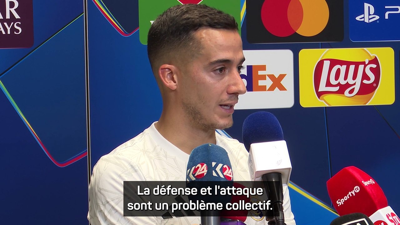 Lucas Vázquez : "Ce n'est pas l'image que nous voulons donner"