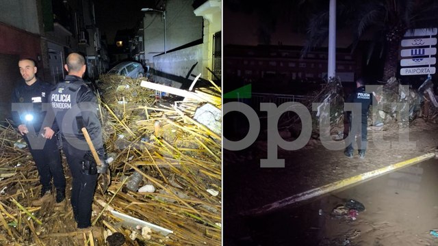 Una noche de patrulla en la zona cero de la DANA: Es un pueblo fantasma, el silencio es absoluto