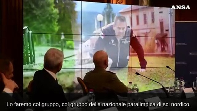 Due ore no limits , nuova sfida per campione paralimpico Paglia