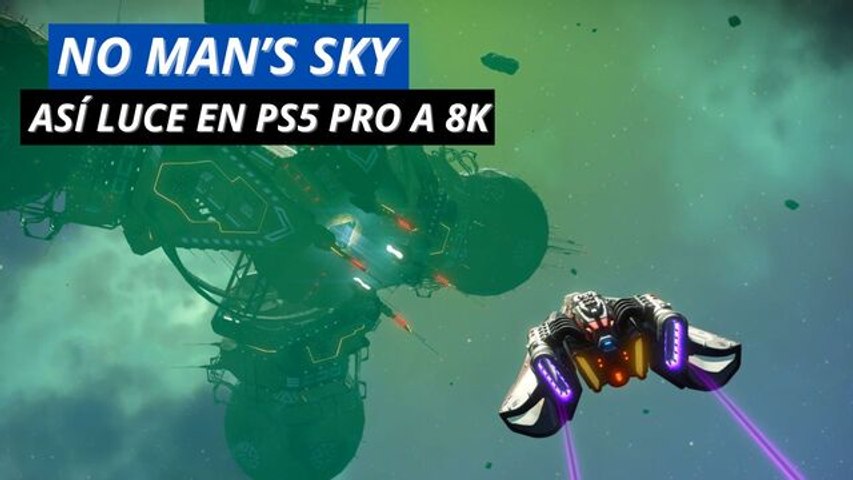 No Man's Sky - Así luce en PS5 Pro a 8K