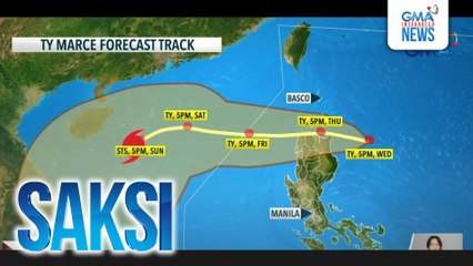 Bagyong Marce, patuloy na tinutumbok ang Northern Mainland Cagayan | Saksi