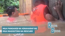 Dalawang rescuer sa Camarines Sur, buwis-buhay ang pagsagip sa mga residente | Kara Docs