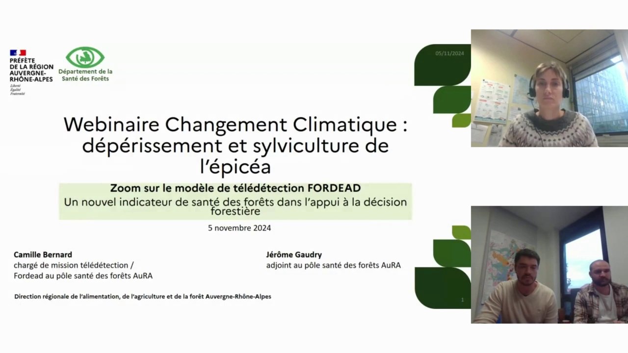 Webinaire #34 forêt et changements climatiques