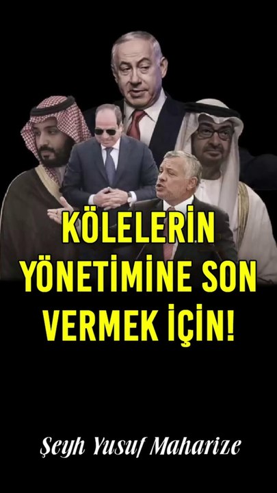 Kölelerin Yönetimine Son Vermek İçin!