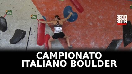 Campionato Italiano Boulder: Moroni e Sartirana campioni